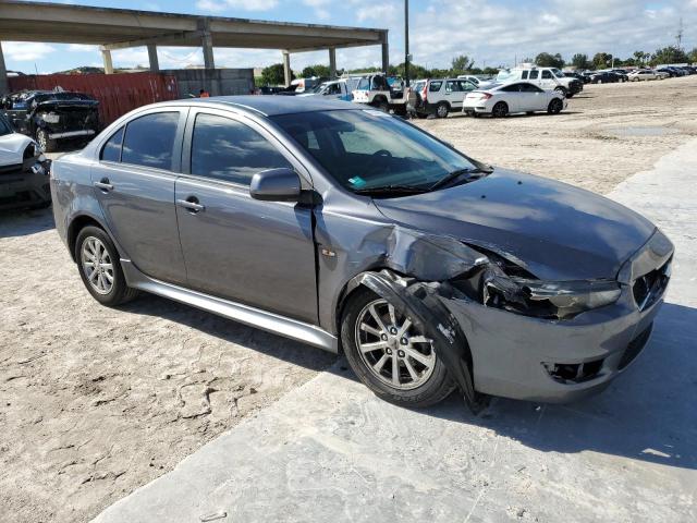 JA32U2FU1BU045882 - 2011 MITSUBISHI LANCER ES/ES SPORT GRAY photo 4