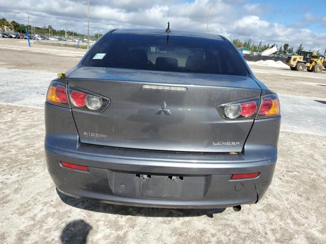 JA32U2FU1BU045882 - 2011 MITSUBISHI LANCER ES/ES SPORT GRAY photo 6