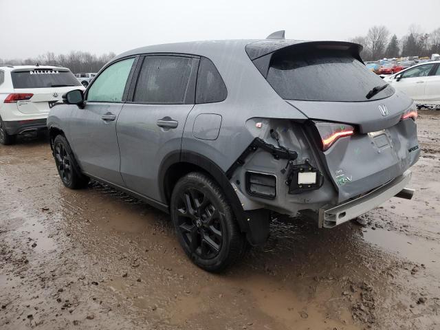 3CZRZ2H54PM715874 - 2023 HONDA HR-V SPORT GRAY photo 2