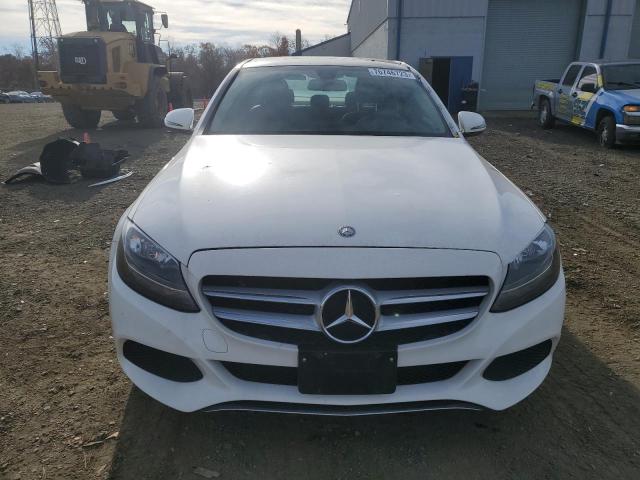 55SWF4JB1GU097347 - 2016 MERCEDES-BENZ C 300 WHITE photo 5