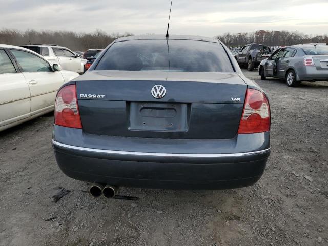 WVWRH63B93P059558 - 2003 VOLKSWAGEN PASSAT GLX GRAY photo 6