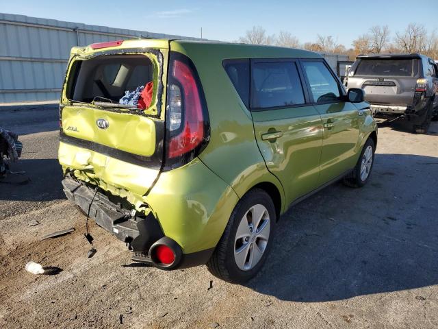 KNDJN2A23G7873602 - 2016 KIA SOUL GREEN photo 3