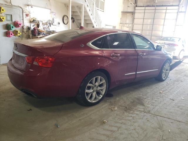 2G1145SL3E9216315 - 2014 CHEVROLET IMPALA LTZ MAROON photo 3