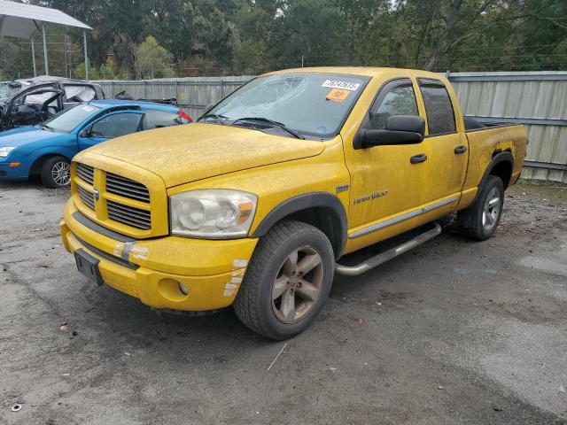 1D7HU18277S247457 - 2007 DODGE RAM 1500 ST YELLOW photo 1