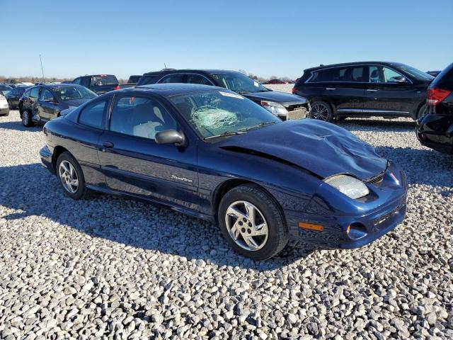 1G2JB124827464768 - 2002 PONTIAC SUNFIRE SE BLUE photo 4