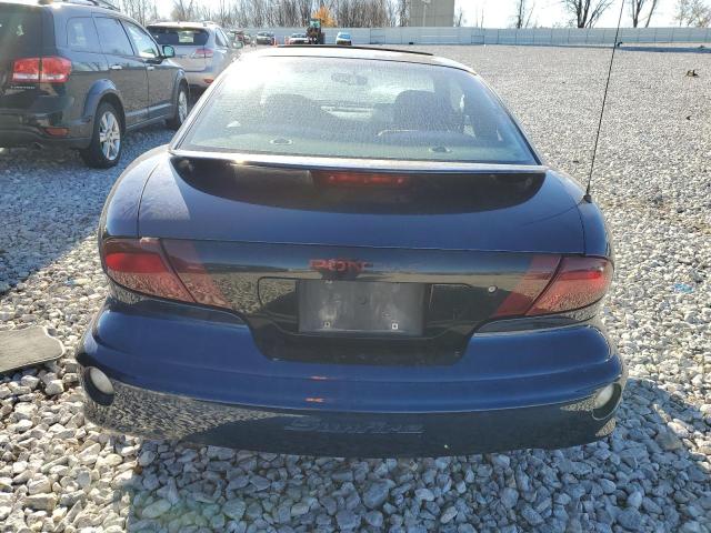 1G2JB124827464768 - 2002 PONTIAC SUNFIRE SE BLUE photo 6