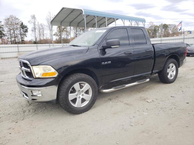 1D3HB18P69S707746 - 2009 DODGE RAM 1500 BLACK photo 1