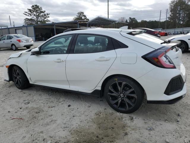 SHHFK7H90HU214224 - 2017 HONDA CIVIC SPORT TOURING WHITE photo 2