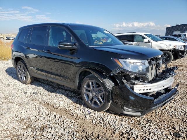 5FNYF8H52NB030478 - 2022 HONDA PASSPORT EXL BLACK photo 4