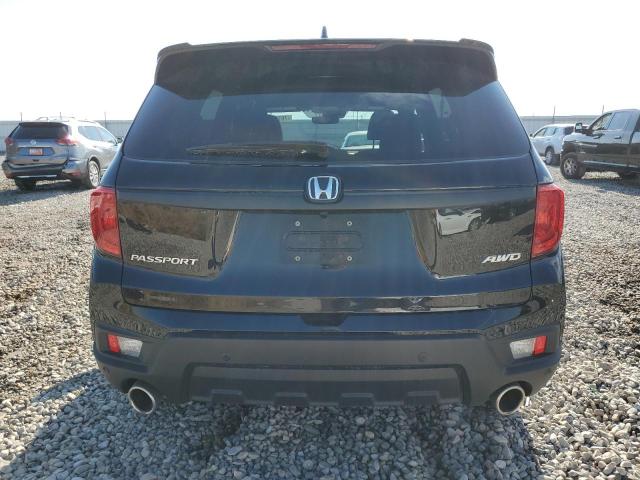 5FNYF8H52NB030478 - 2022 HONDA PASSPORT EXL BLACK photo 6