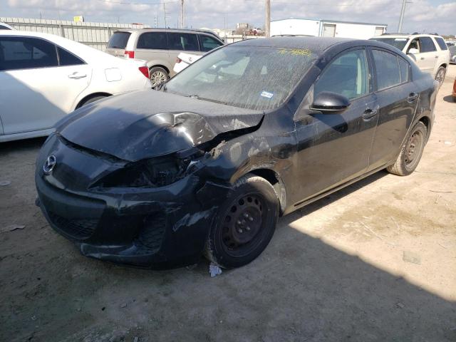 JM1BL1U76D1701283 - 2013 MAZDA 3 I BLACK photo 1