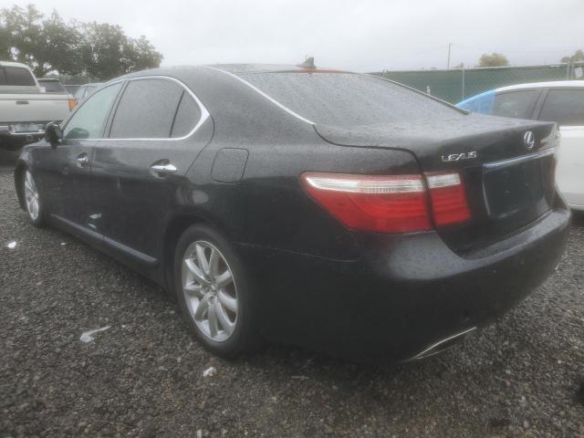 JTHGL46FX75003542 - 2007 LEXUS LS 460L BLACK photo 2