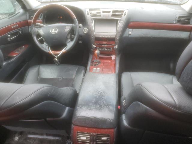 JTHGL46FX75003542 - 2007 LEXUS LS 460L BLACK photo 8