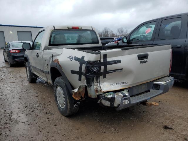 1GCDT148068196305 - 2006 CHEVROLET COLORADO TAN photo 2