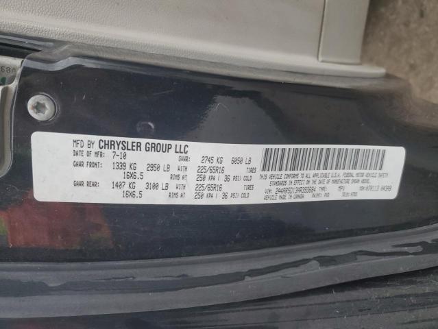 2A4RR5D13AR393684 - 2010 CHRYSLER TOWN & COU TOURING 黑色 照片 14