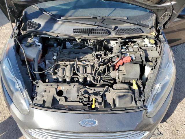 3FADP4BJ6KM158813 - 2019 FORD FIESTA SE GRAY photo 11