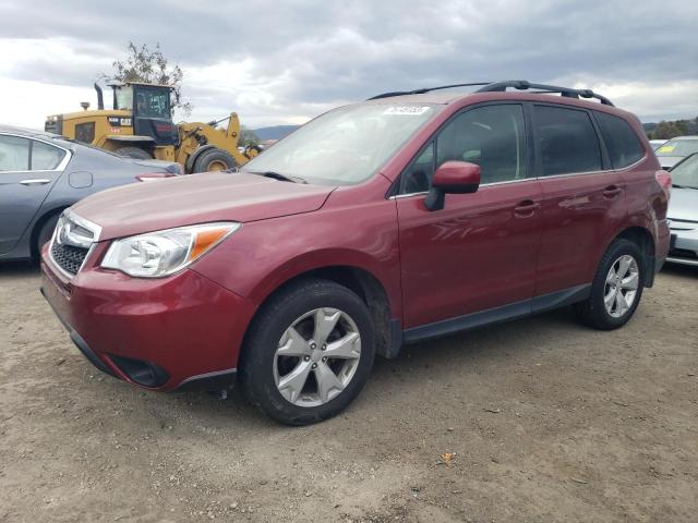 JF2SJARC4GH543888 - 2016 SUBARU FORESTER 2.5I LIMITED RED photo 1