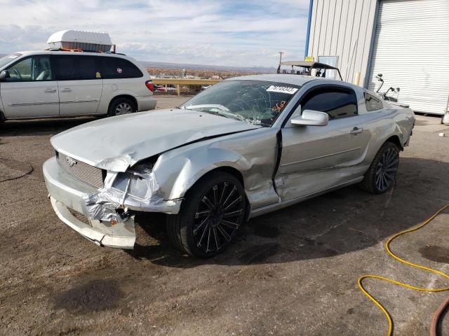 1ZVFT80N275318322 - 2007 FORD MUSTANG SILVER photo 1