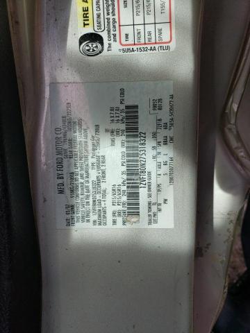 1ZVFT80N275318322 - 2007 FORD MUSTANG SILVER photo 12