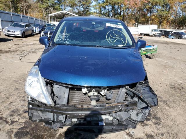 3N1BC1AP0BL448409 - 2011 NISSAN VERSA S BLUE photo 5