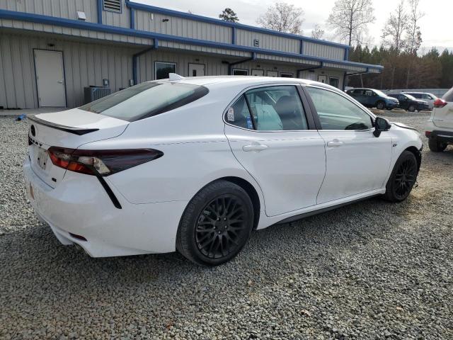 4T1G11AK6PU771756 - 2023 TOYOTA CAMRY SE NIGHT SHADE WHITE photo 3