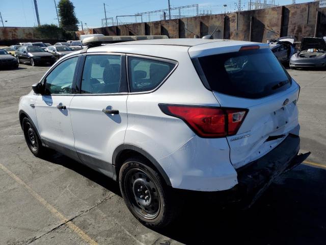 1FMCU0F76KUA63696 - 2019 FORD ESCAPE S WHITE photo 2