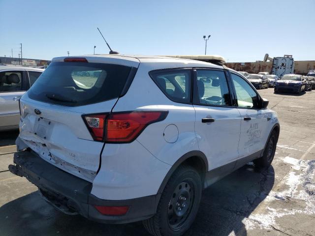 1FMCU0F76KUA63696 - 2019 FORD ESCAPE S WHITE photo 3