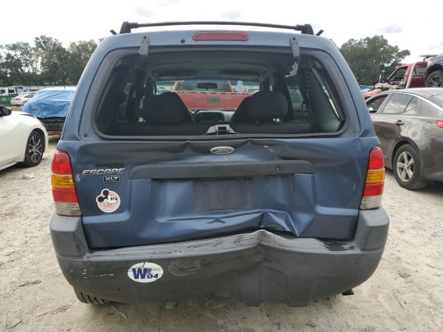 1FMYU03181KE77255 - 2001 FORD ESCAPE XLT BLUE photo 6