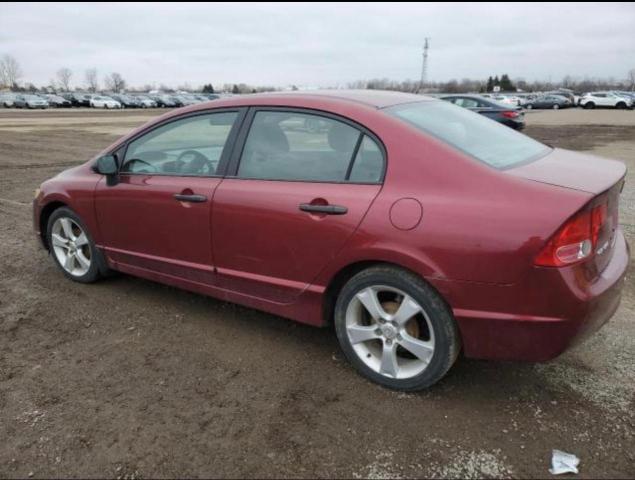 2HGFA16488H022506 - 2008 HONDA CIVIC DX-G RED photo 3