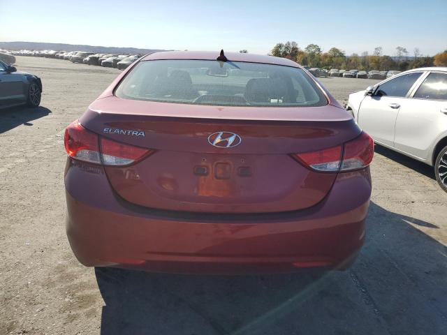 KMHDH4AE4CU361641 - 2012 HYUNDAI ELANTRA GLS RED photo 6