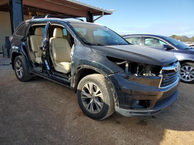 5TDJKRFH9FS209050 - 2015 TOYOTA HIGHLANDER XLE BLACK photo 4
