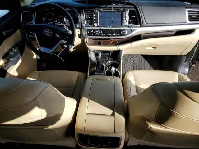 5TDJKRFH9FS209050 - 2015 TOYOTA HIGHLANDER XLE BLACK photo 8