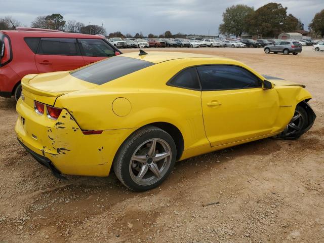 2G1FB1EV4A9178007 - 2010 CHEVROLET CAMARO LT YELLOW photo 3