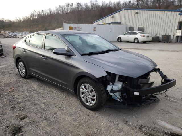 5NPD74LF7KH493153 - 2019 HYUNDAI ELANTRA SE GRAY photo 4