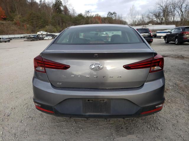 5NPD74LF7KH493153 - 2019 HYUNDAI ELANTRA SE GRAY photo 6