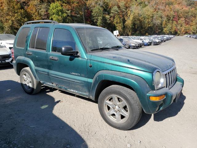 1J8GL58K73W729549 - 2003 JEEP LIBERTY LIMITED GREEN photo 4