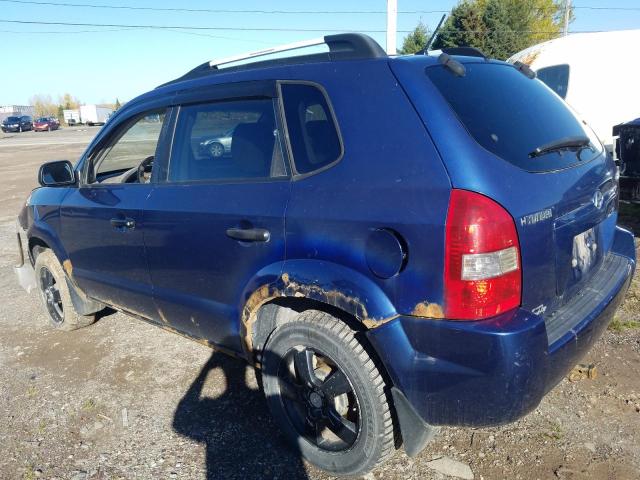 KM8JM72B76U405771 - 2006 HYUNDAI TUCSON GL BLUE photo 2