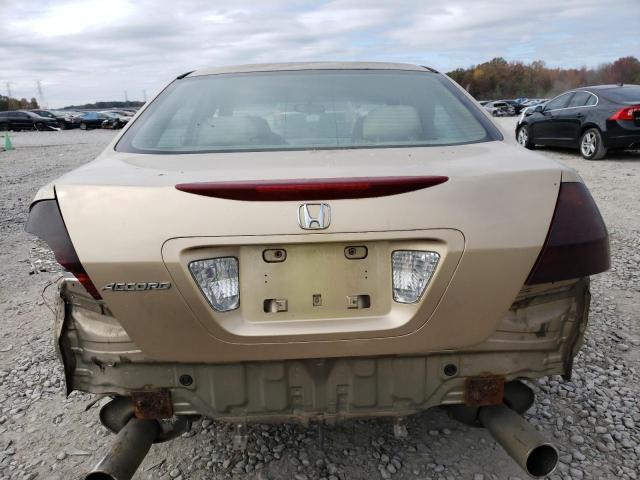 1HGCM66326A027064 - 2006 HONDA ACCORD LX BEIGE photo 6