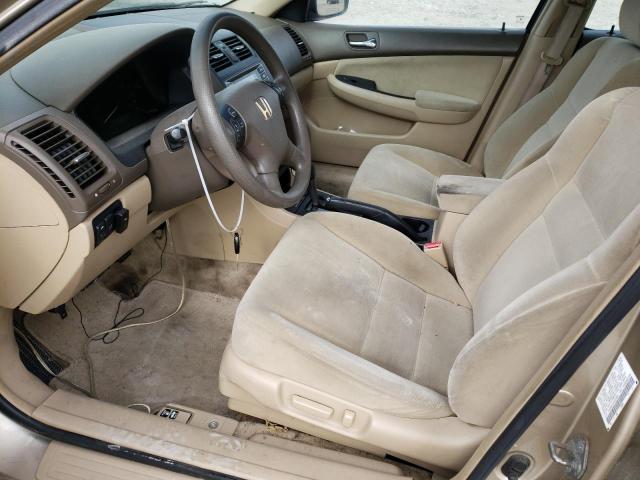 1HGCM66326A027064 - 2006 HONDA ACCORD LX BEIGE photo 7