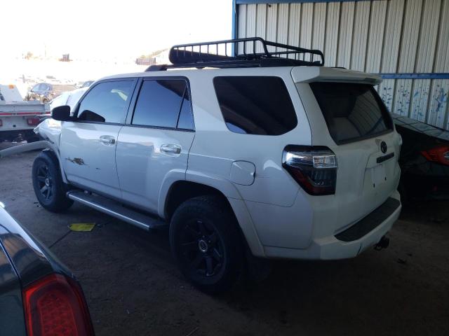 JTETU5JR0N5971260 - 2022 TOYOTA 4RUNNER TRAIL WHITE photo 2