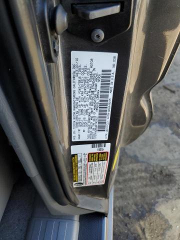 5TETX4GN5AZ742915 - 2010 TOYOTA TACOMA PRERUNNER ACCESS CAB CHARCOAL photo 12