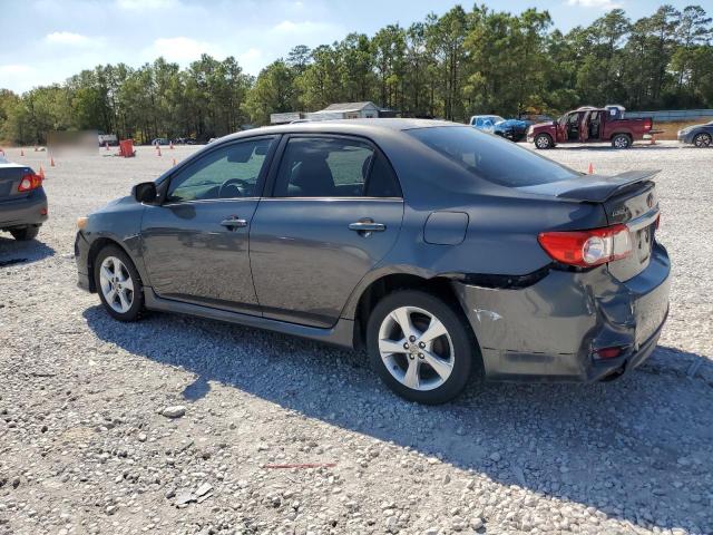 5YFBU4EE1CP004724 - 2012 TOYOTA COROLLA BASE GRAY photo 2