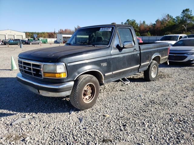 1FTEF15N0SNB51103 - 1995 FORD F150 BLACK photo 1