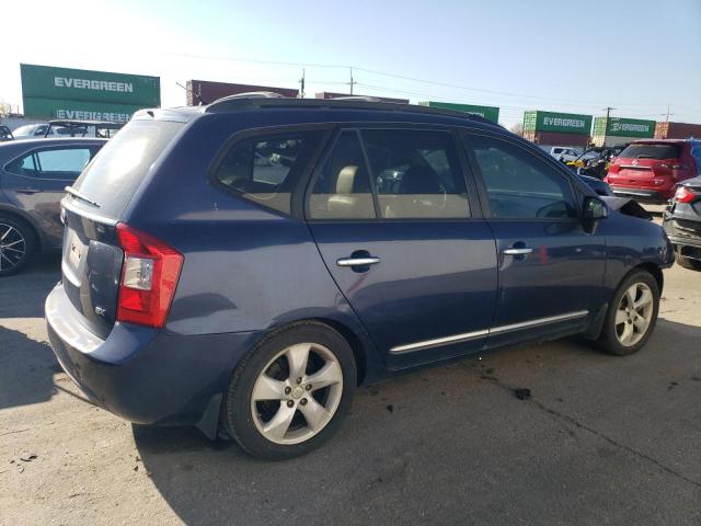 KNAFG525487163570 - 2008 KIA RONDO BASE BLUE photo 3