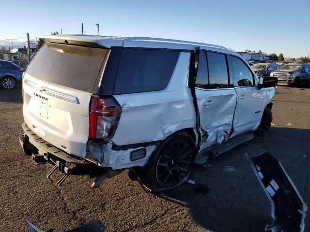 1GNSKNKD4NR216198 - 2022 CHEVROLET TAHOE K1500 LT WHITE photo 3