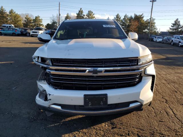 1GNSKNKD4NR216198 - 2022 CHEVROLET TAHOE K1500 LT WHITE photo 5