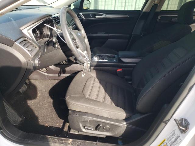 3FA6P0H79KR210077 - 2019 FORD FUSION SE SILVER photo 7