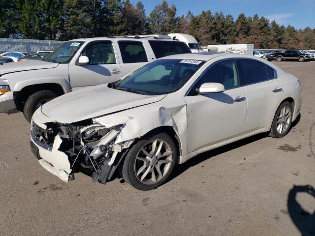 1N4AA5AP7AC830474 - 2010 NISSAN MAXIMA S WHITE photo 1