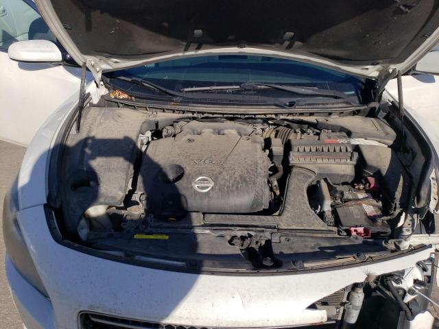 1N4AA5AP7AC830474 - 2010 NISSAN MAXIMA S WHITE photo 11