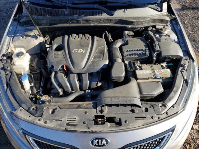 5XXGM4A71FG391415 - 2015 KIA OPTIMA LX GRAY photo 11